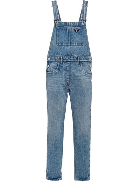 prada jeans logo|prada denim romper.